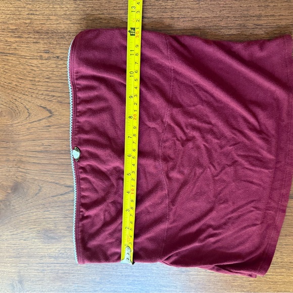 Rat Boi SET Burgundy Long Sleeve bolaro (L) and tube top (M) - Picture 9 of 9